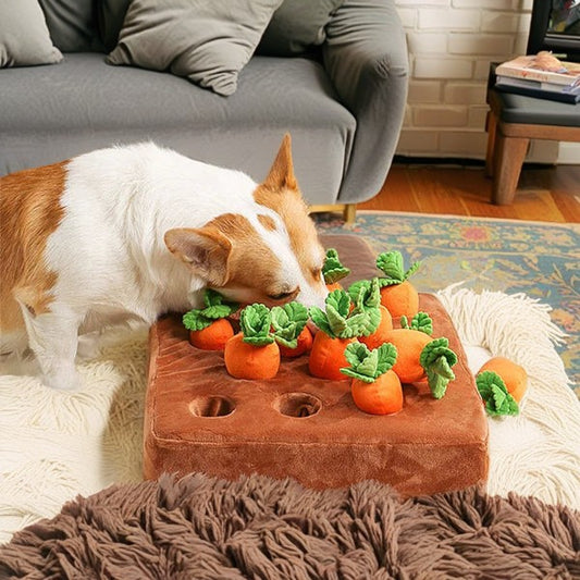 Carrot Plush Pet Toy